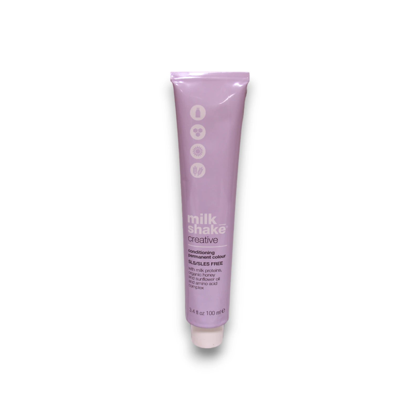 Milk Shake, Creative, SLS/SLES-Free, Permanent Hair Dye, .11.AA Intense Metallic Grey, 100 ml