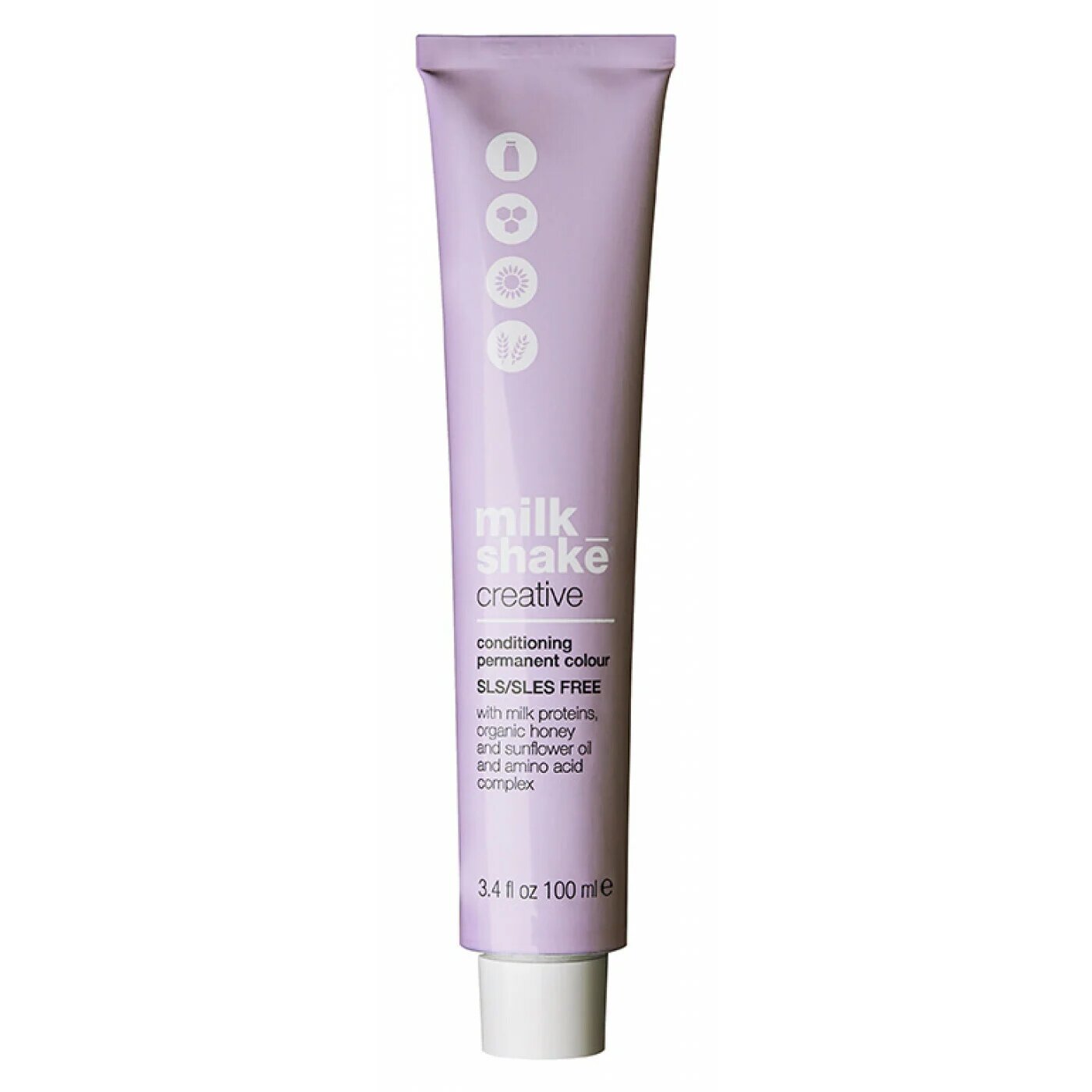Milk Shake, Creative, SLS/SLES-Free, Permanent Hair Dye, 33N Dark Chestnut Natural, 100 ml