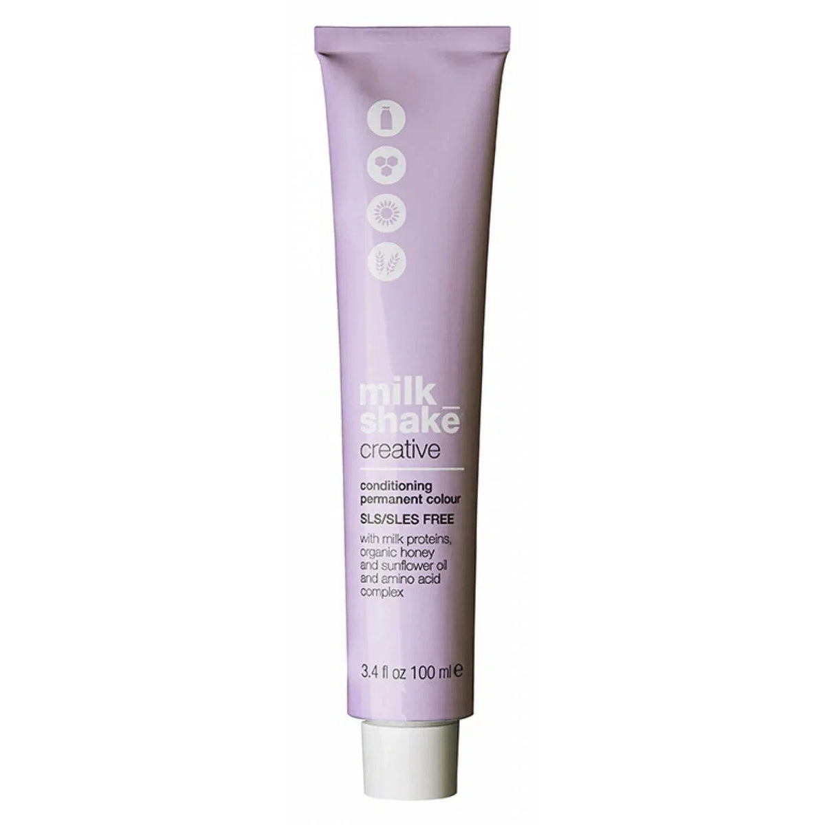 Milk Shake, Creative, SLS/SLES-Free, Permanent Hair Dye, 6.3 Golden Dark Blond, 100 ml