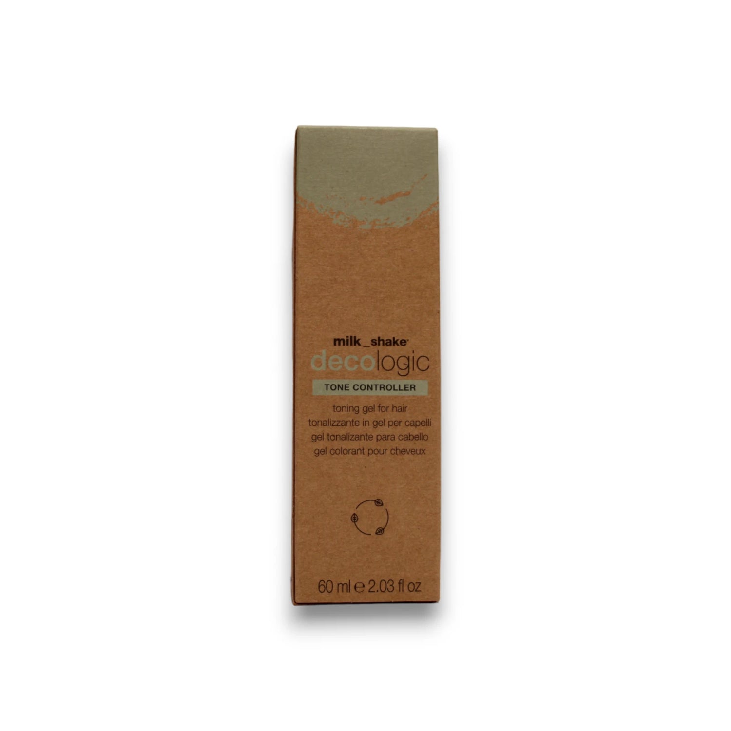 Milk Shake, Decologic Tone Controller, Silk Proteins, Hair Colouring Cream Toner,  Light Ash Blond, For Lightened Hair, 60 ml
