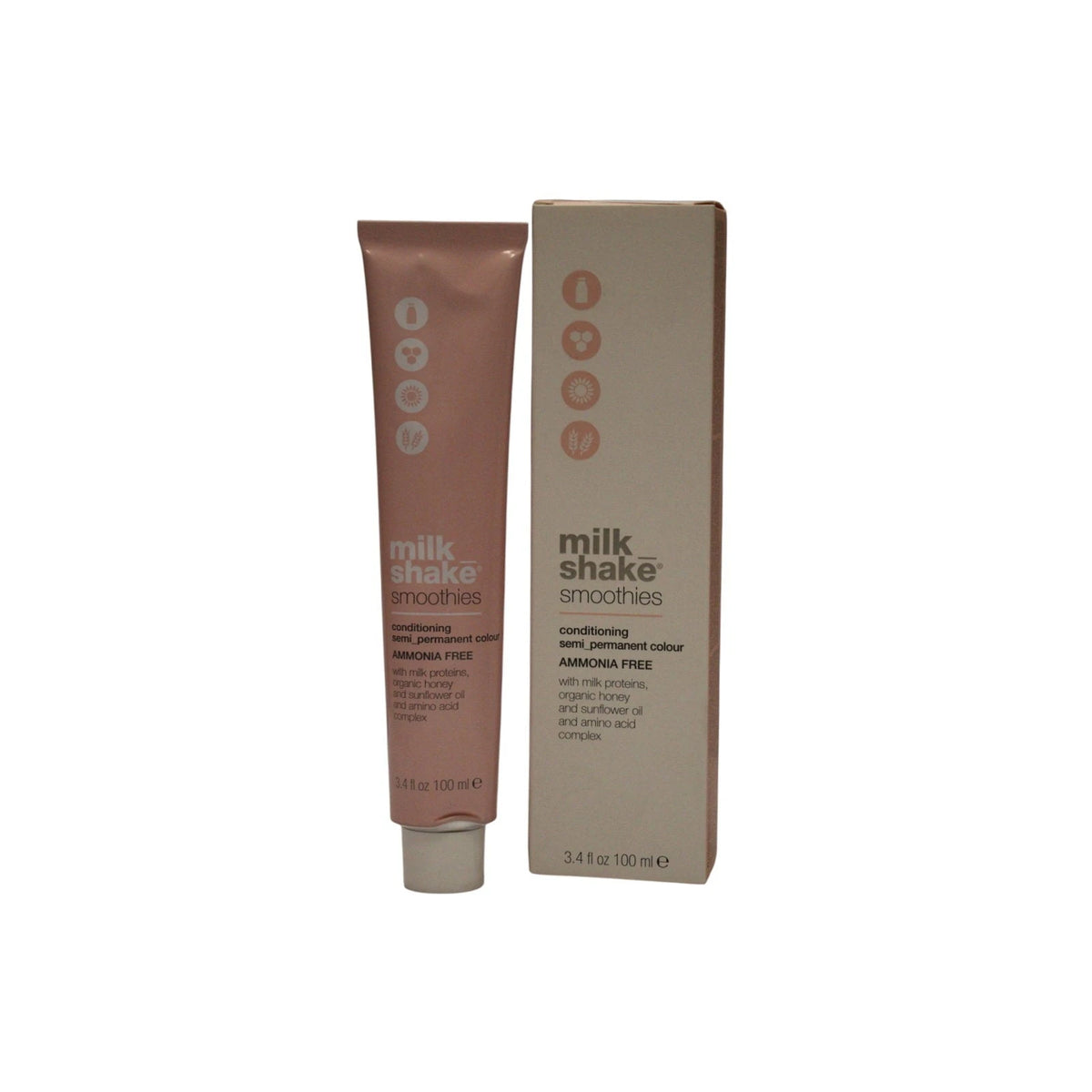 Milk Shake Smoothies Vopsea de păr semipermanentă 8.71 Blond deschis cenușiu roșu 100 ml