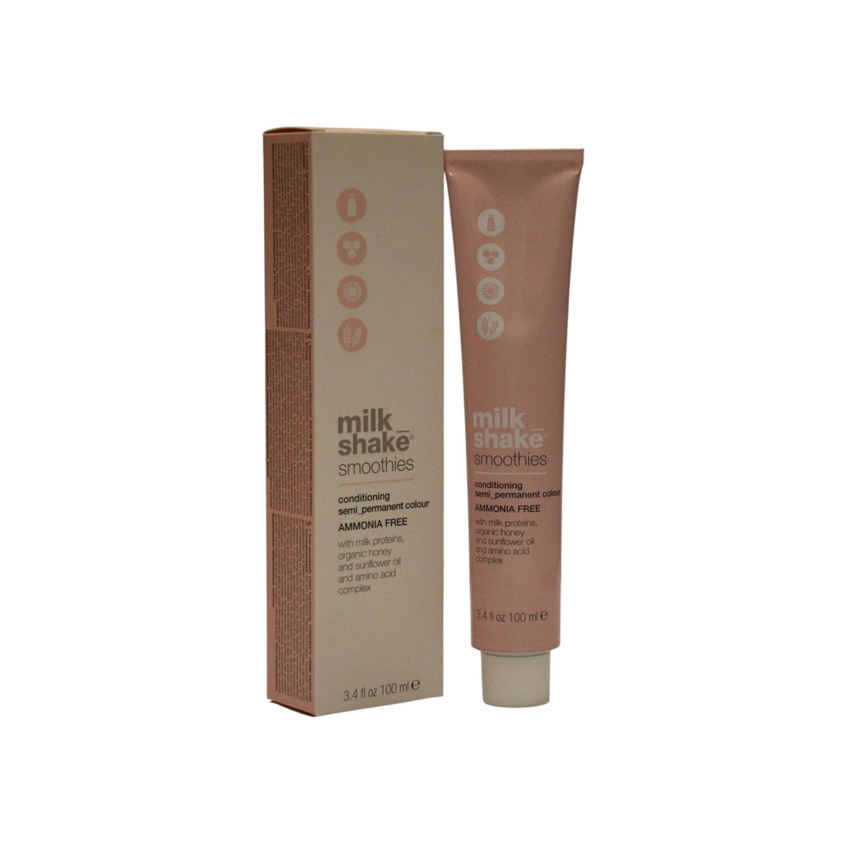 milk_shake Smoothies Culoare semi-permanentă condiționatoare 9.34 Blond foarte deschis auriu arămiu 100 ml