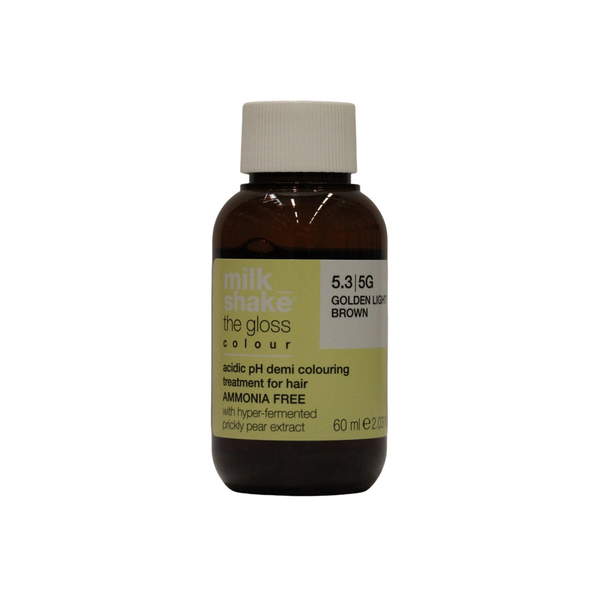 milk_shake The Gloss Acidic pH Culoare demi-permanentă 5.3 Șaten deschis auriu 60 ml
