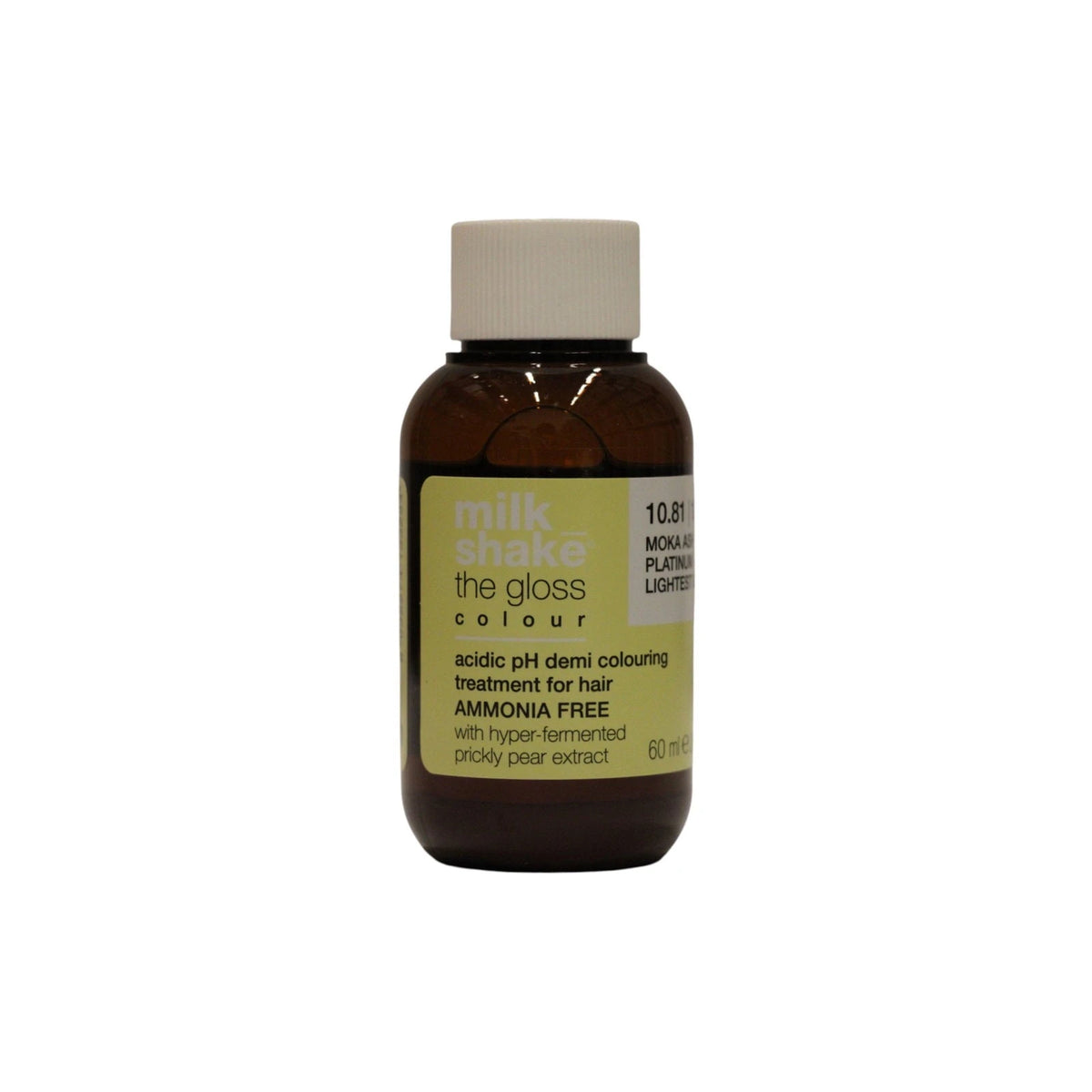 milk_shake The Gloss Vopsea de păr demi-permanentă cu pH acid 10.81 Moka Cenușiu Platinat 60 ml