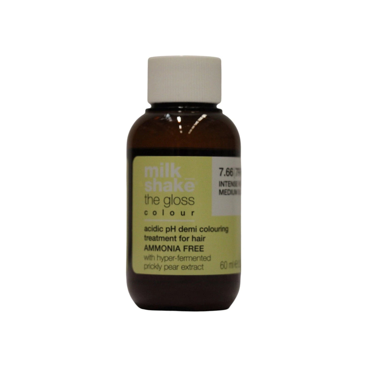 Milk Shake The Gloss Acidic pH Culoare de păr demi-permanentă 7.66 Roșu intens blond mediu 60 ml