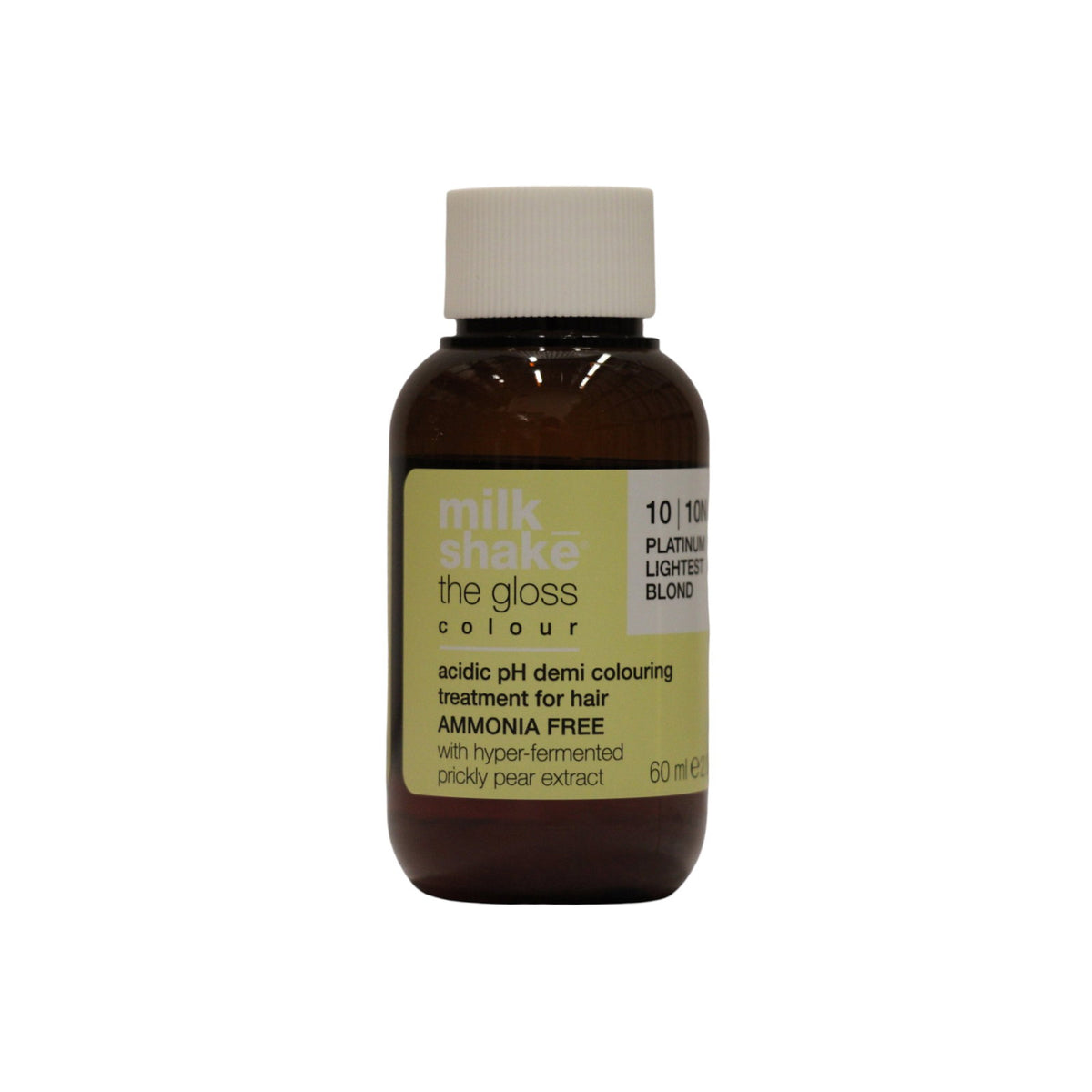 milk_shake The Gloss Colour Vopsea demipermanentă pentru păr 10.10N Blond extrem de deschis platinat 60 ml