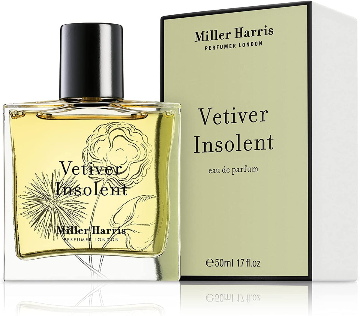 Miller Harris, Vetiver Insolent, Eau De Parfum, For Women, 50 ml