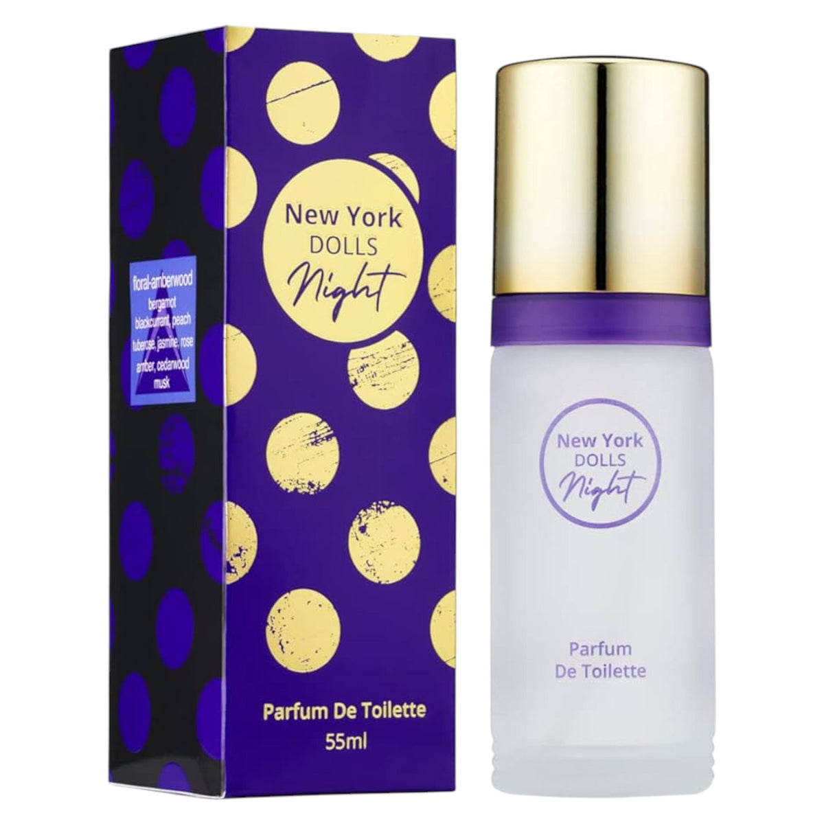 Milton Lloyd, New York Dolls Night, Eau De Toilette, For Women, 55 ml