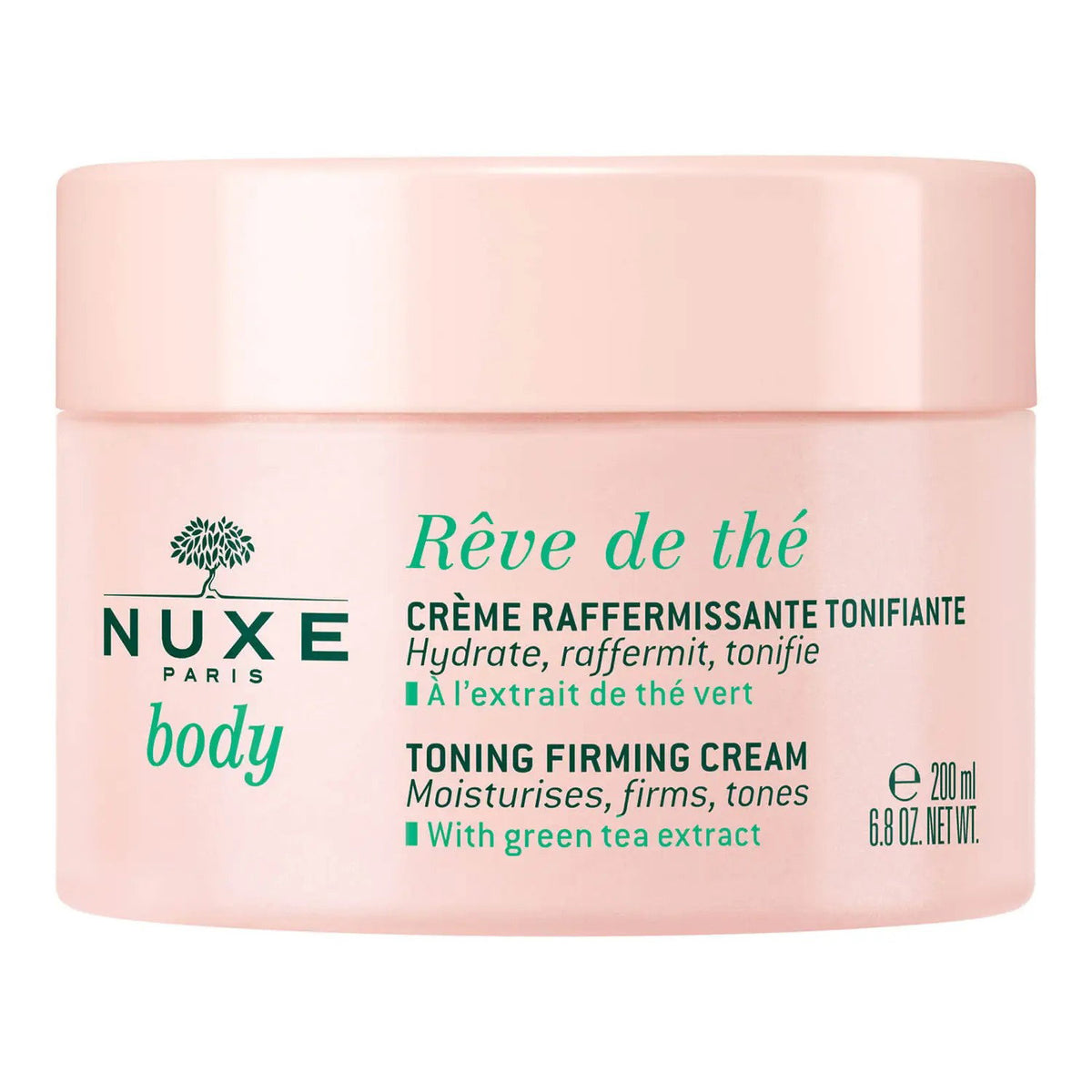 Nuxe, Reve de The, With Green Tea Extract, Firming, Body Cream, All Over The Body, 200 ml