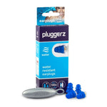 Pluggerz, Water, 4 pcs, Adults & Kids, Swimming Earplugs, Earplugs, 4 pcs