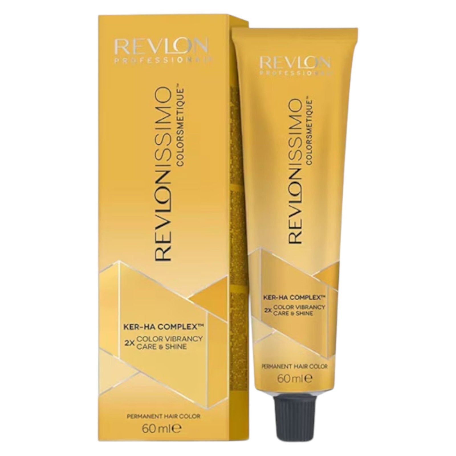 Revlon, Colorsmetique, KER-HA Complex, Permanent Hair Dye, 8.3 Light Golden Blonde, 60 ml
