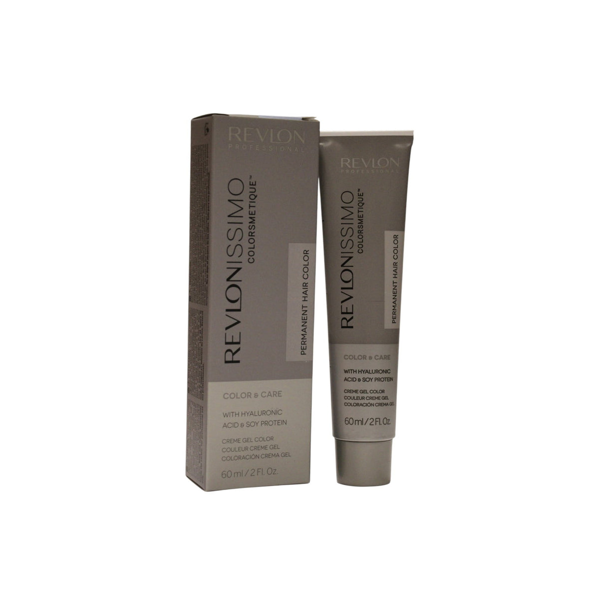 Revlon Revlonissimo Colorsmetique Vopsea permanentă de păr 7.1 Blond cenușiu 60 ml