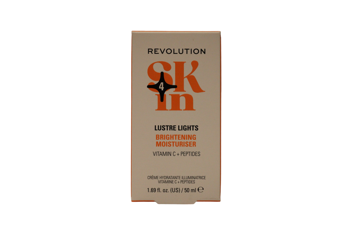 Revolution Skincare Lustre Lights Cremă-gel pentru luminozitate cu vitamina C și peptide 50 ml