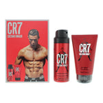 Set Cristiano Ronaldo: CR7, Shower Gel, For All Skin Types, 150 ml + CR7, Scented Spray, For Men, 150 ml