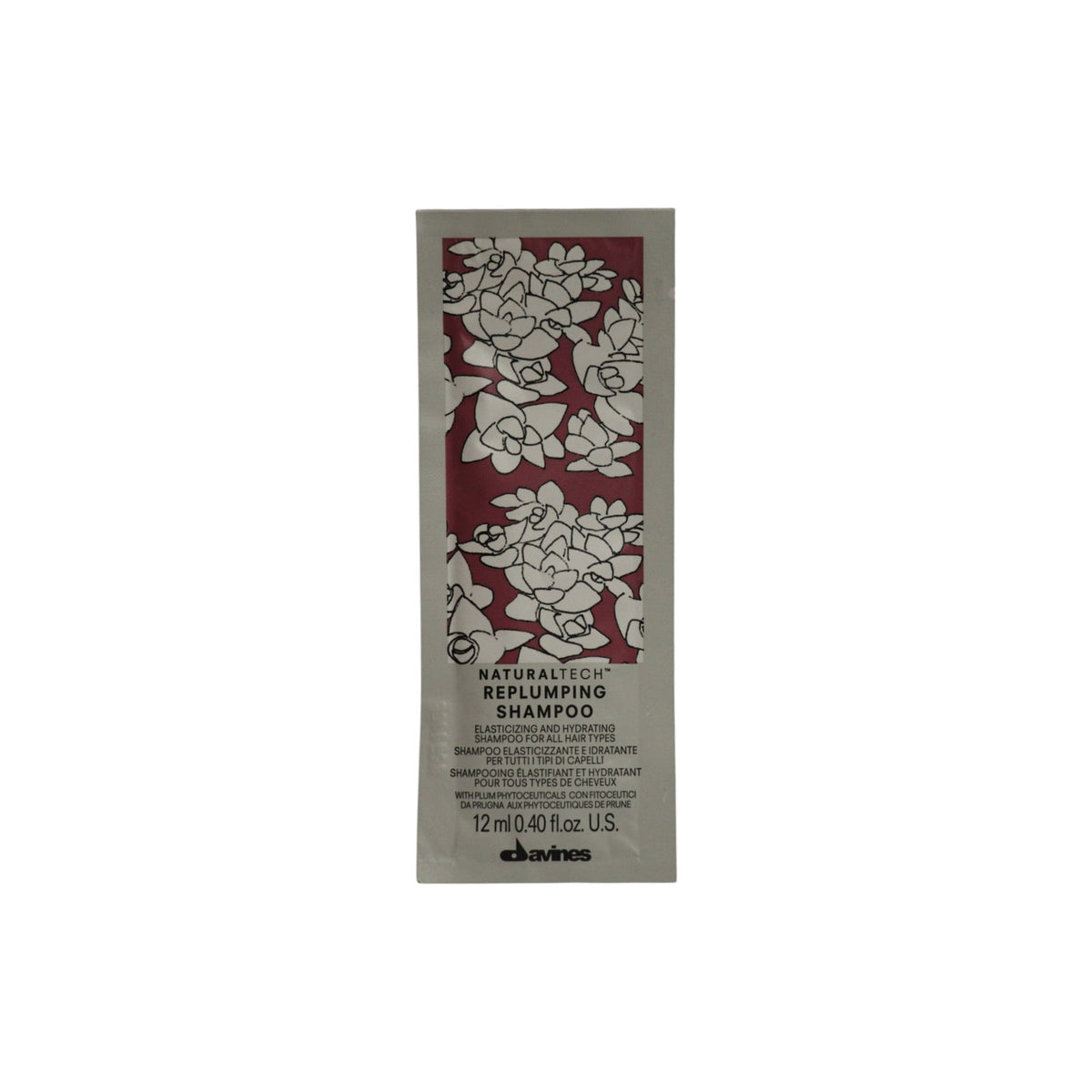 Davines Natural Tech Replumping Șampon Sample Set 12 buc
