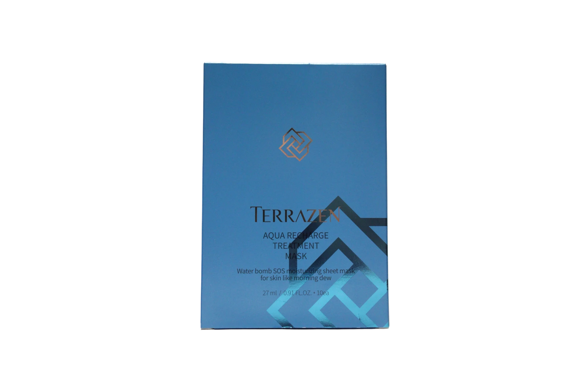 Terrazen Aqua Recharge Set mască de tratament - 10 buc.
