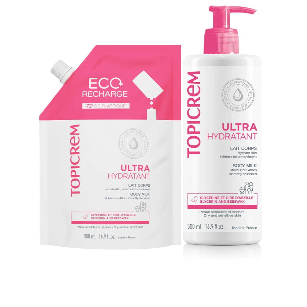 Topicrem Ultra Hydratant Lapte de corp Set reîncărcabil