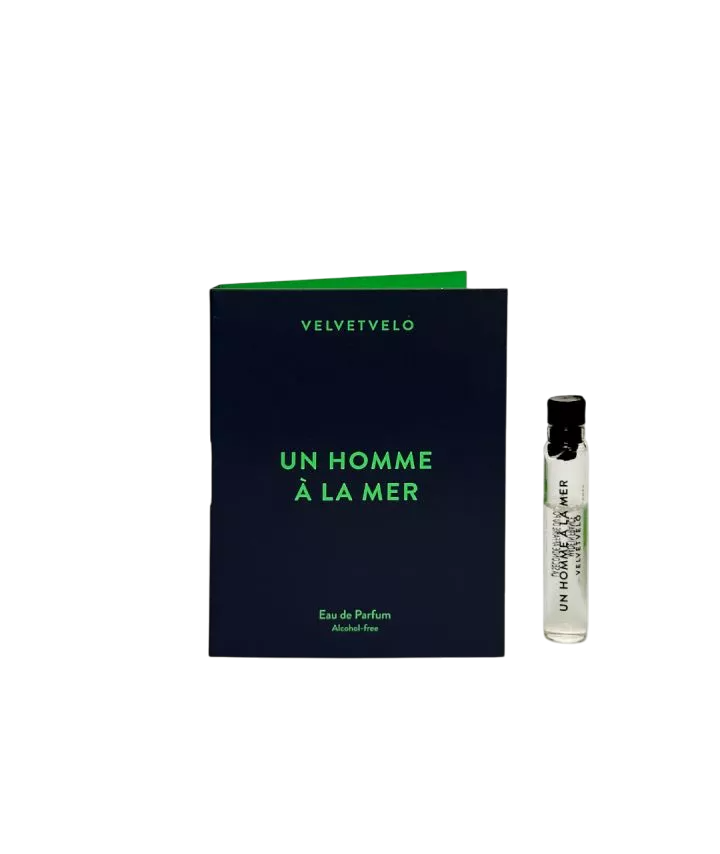 Velvetvelo, Un Homme A La Mer, Eau De Parfum, For Men, 1.5 ml *Sample