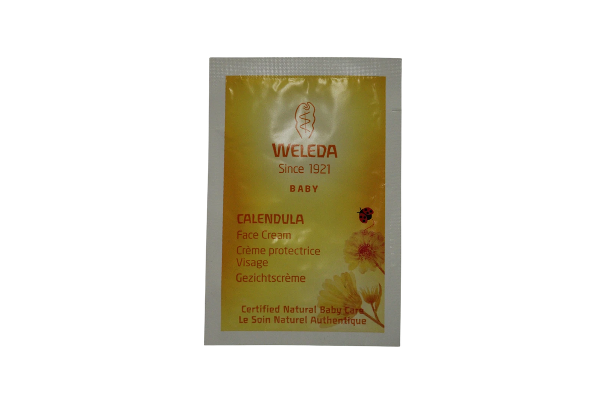 Weleda Calendula Cremă de față pentru bebeluși Sample 1.5 ml