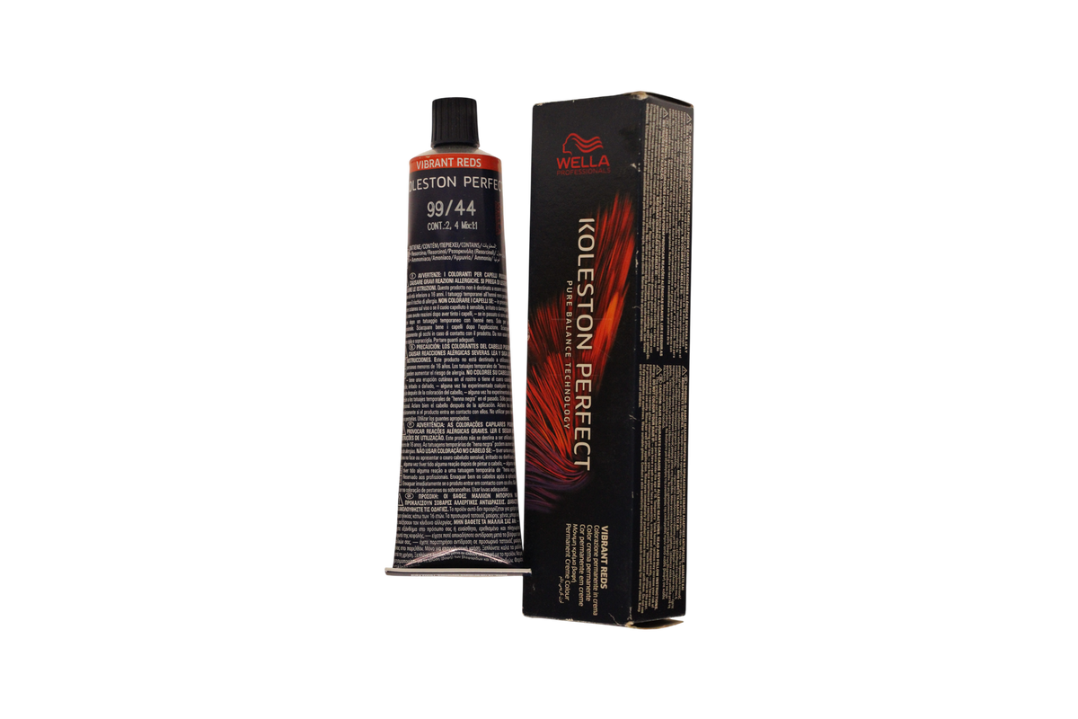 Wella Professionals Koleston Perfect Vopsea permanentă pentru păr 99/44 Blond luminos roșu profund intens 60 ml Tester