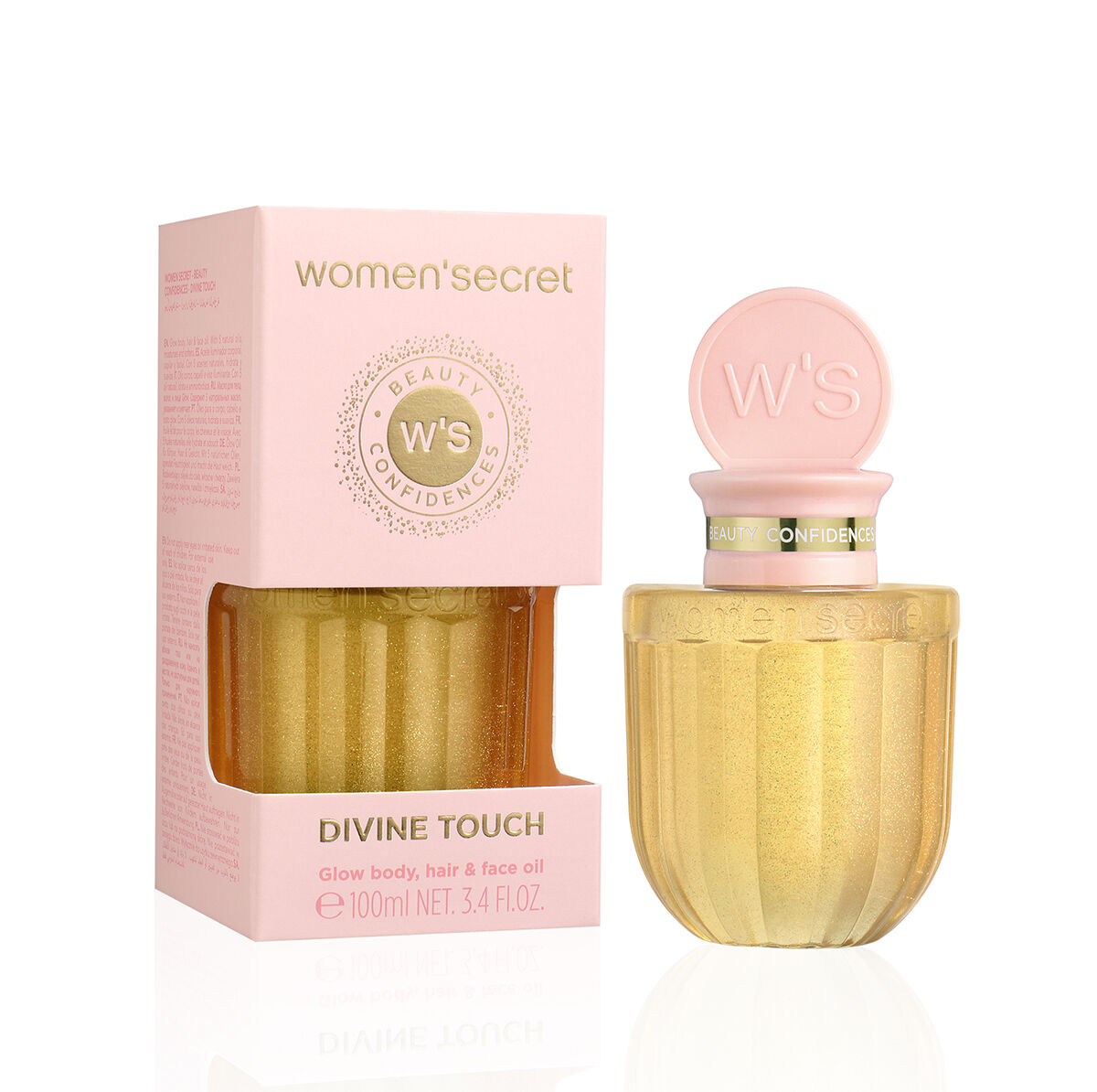 Women'Secret, Divine Touch, Vegan, Hydrating & Moisturising, Body Scrub, 100 ml
